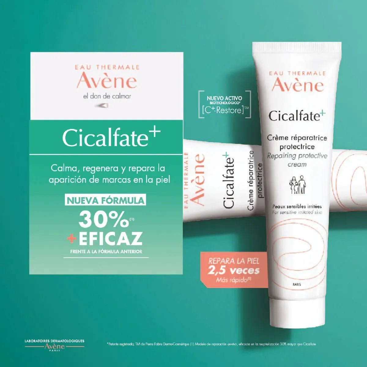 Avene Cicalfate+ Crema Protectora Reparadora x40ml - TIENDA PIEL
