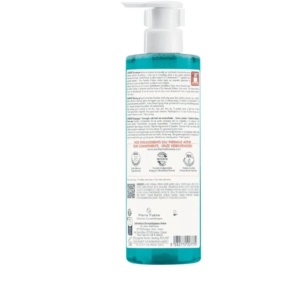 Avene Cleanance Gel Limpiador x400ml - TIENDA PIEL