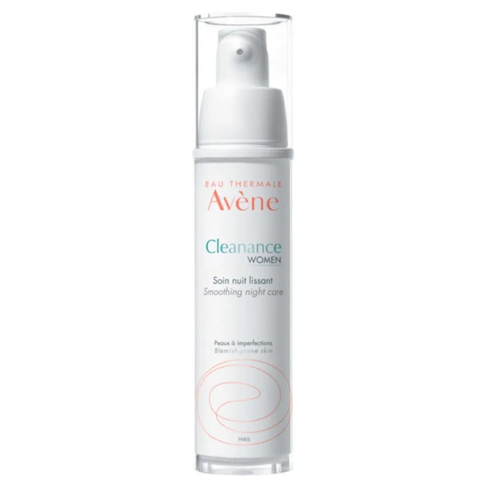 Avene Cleanance Women Crema Alisadora de Noche x30ml - TIENDA PIEL