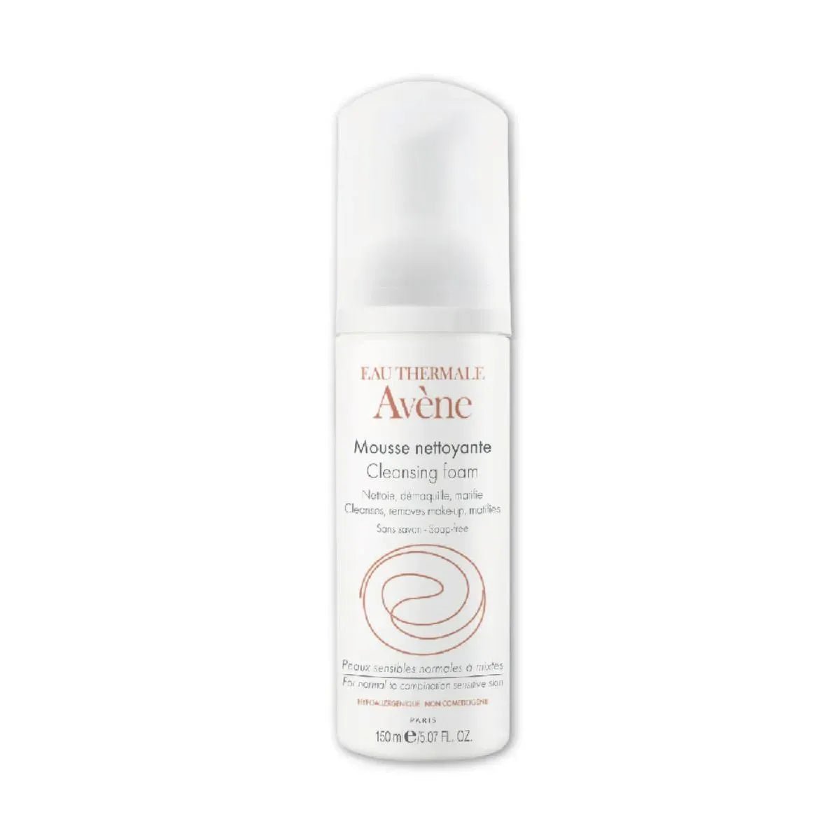 Avene Espuma Limpiadora Matificante x150ml - TIENDA PIEL