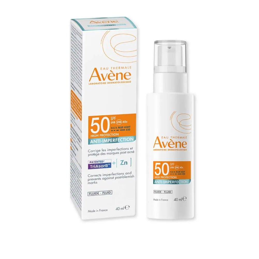 Avene Fotoprotector Anti - Imperfecciones SPF50 X 40ML - Tienda Piel