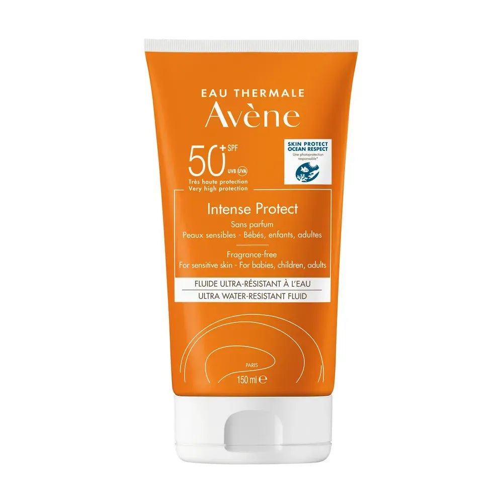 Avene Fotoprotector Intense Protect Ultra Resistente al Agua SPF50+ x150ml - TIENDA PIEL