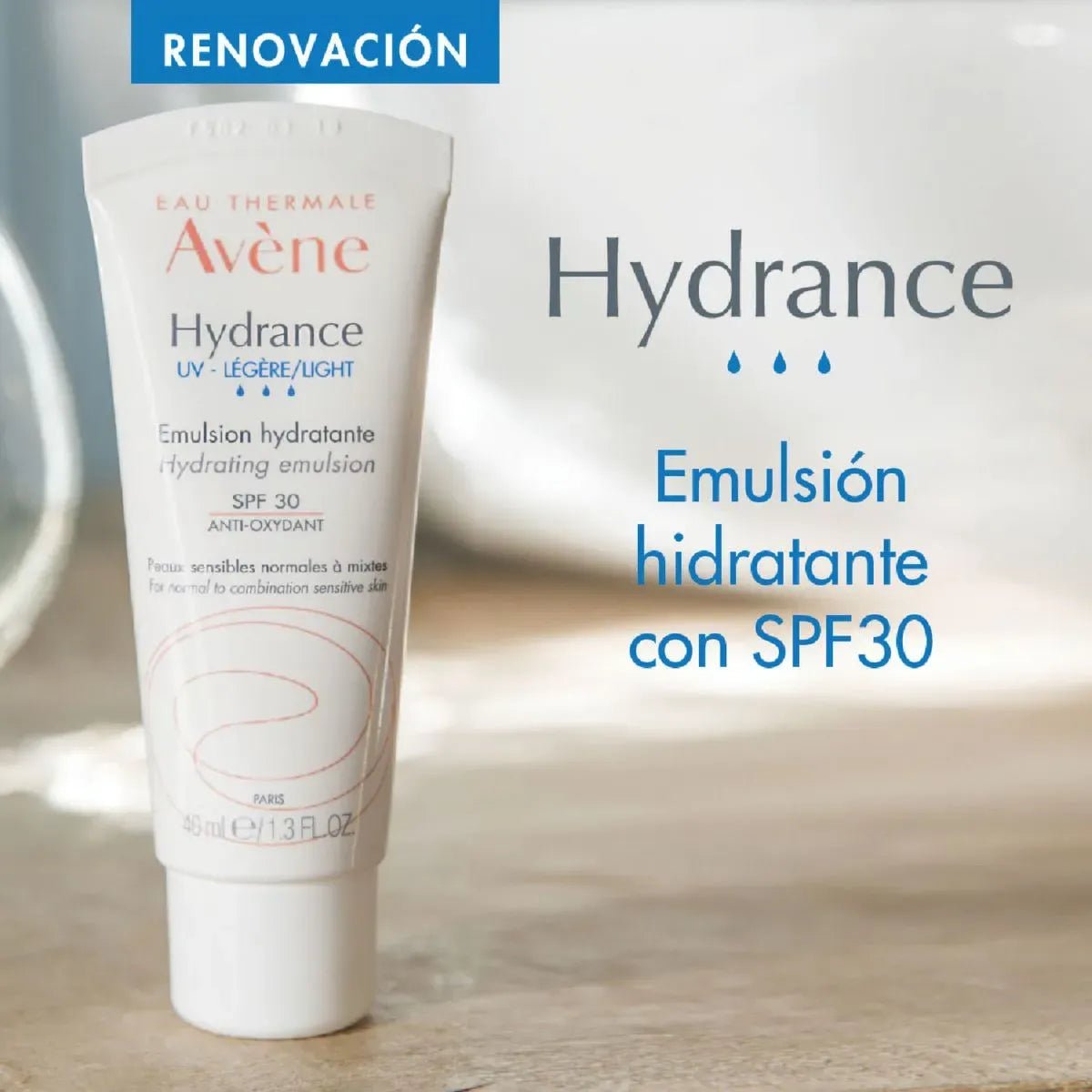 Avene Hydrance UV Emulsión Ligera Hidratante SPF30+ x40ml - TIENDA PIEL