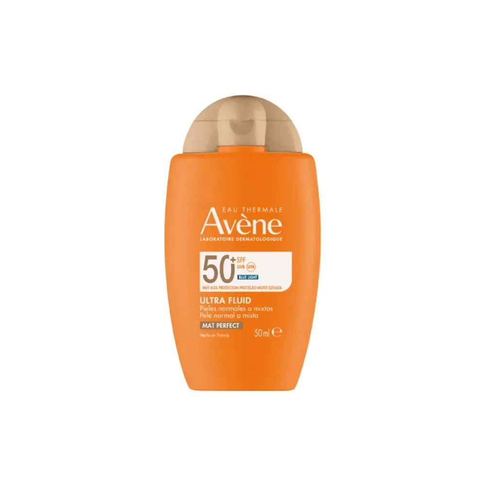 Avene Solar Mat Perfect Unificante Fluido Color Toque Seco SPF50+ x50ml - TIENDA PIEL