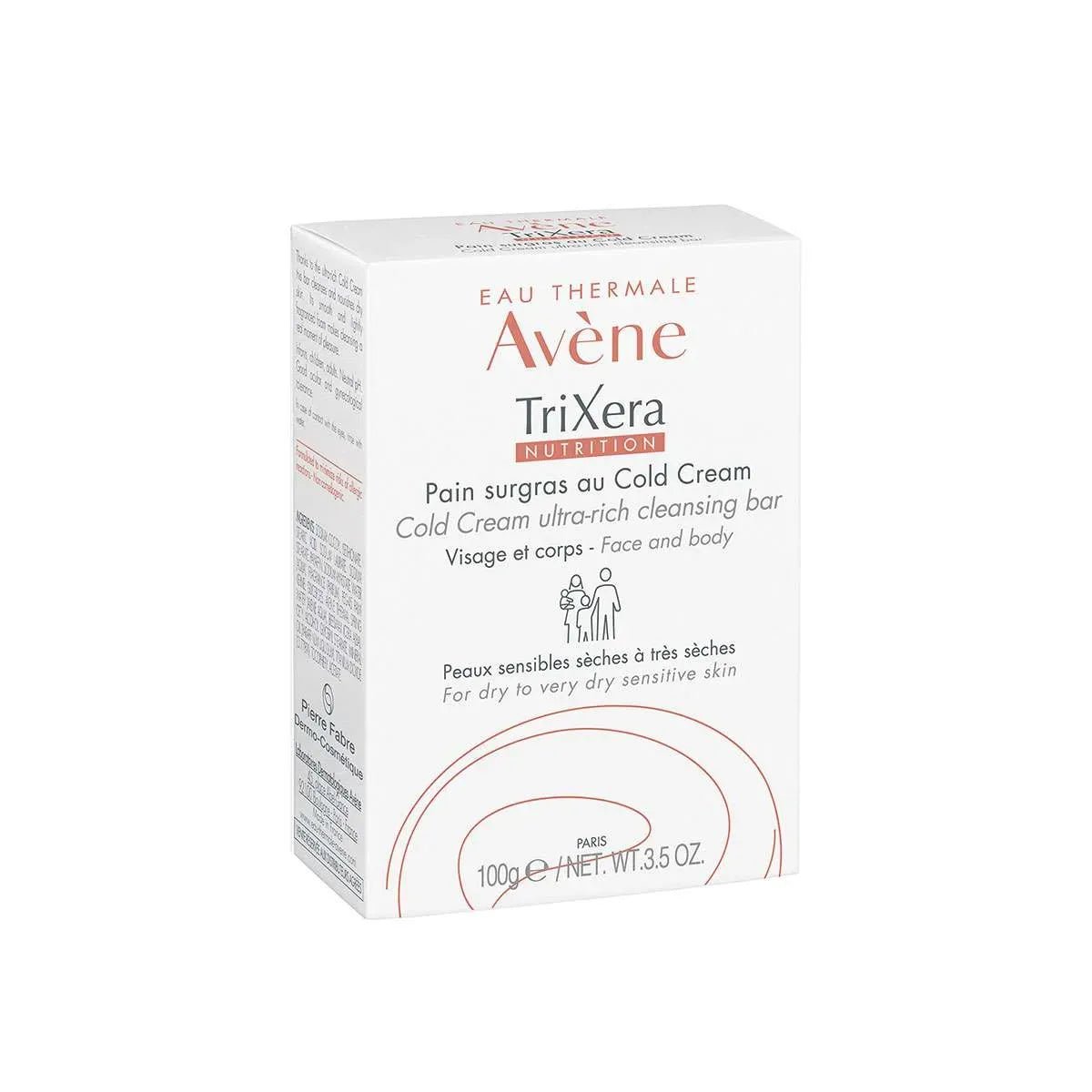 Avene Trixera Nutrion Barra Dermolimpiadora x100g - TIENDA PIEL