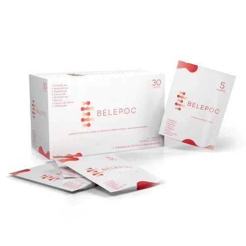Belepoc Probióticos + POSTbióticos + Prebióticos x30 Sachets x5g c/u - TIENDA PIEL
