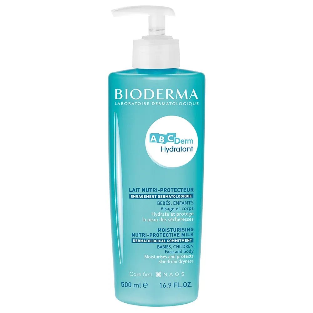 Bioderma ABCDerm Leche Hidratante Protectora para Bebés x500ml - TIENDA PIEL