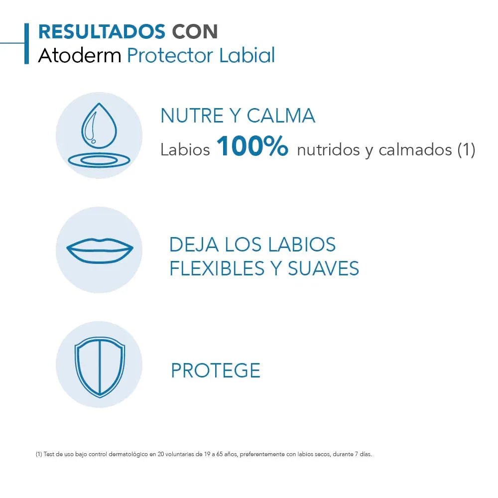 Bioderma Atoderm Barra Protector de Labios x4g - TIENDA PIEL