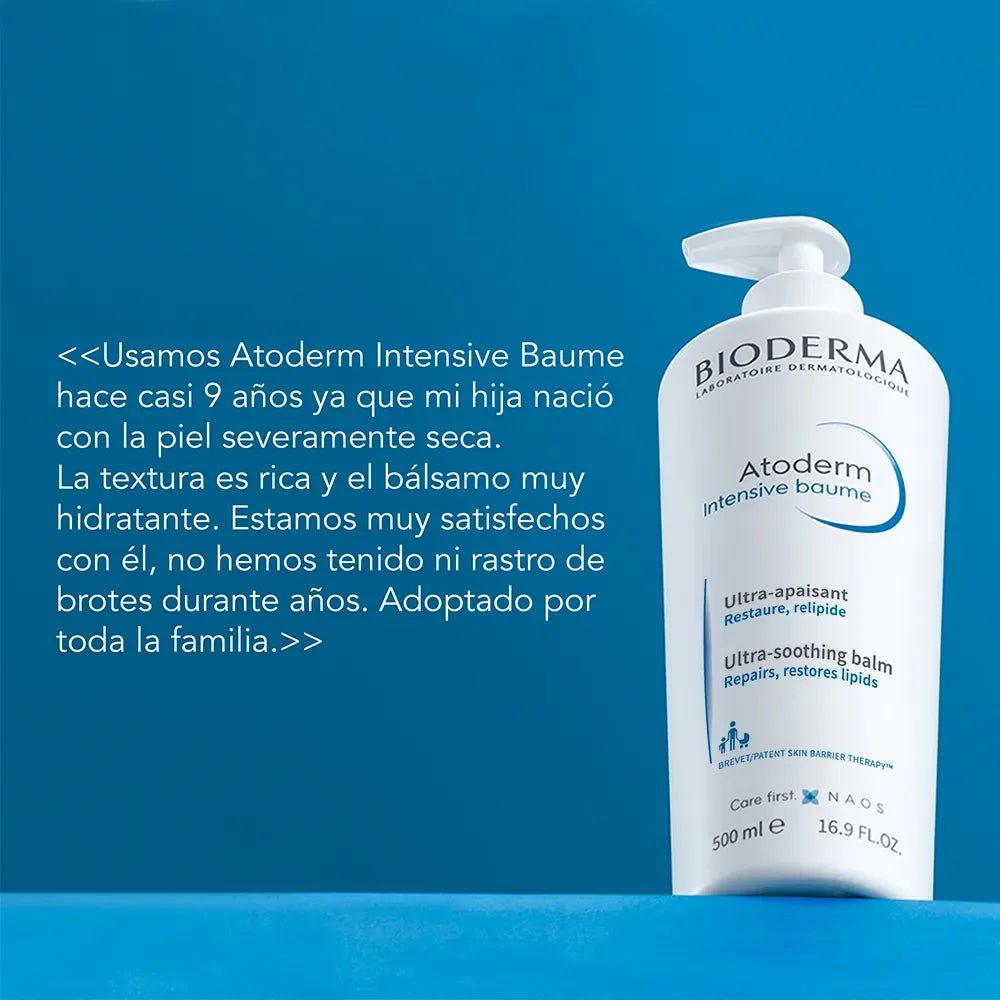 Bioderma Atoderm Intensive Baume Bálsamo Reparador x500ml - TIENDA PIEL