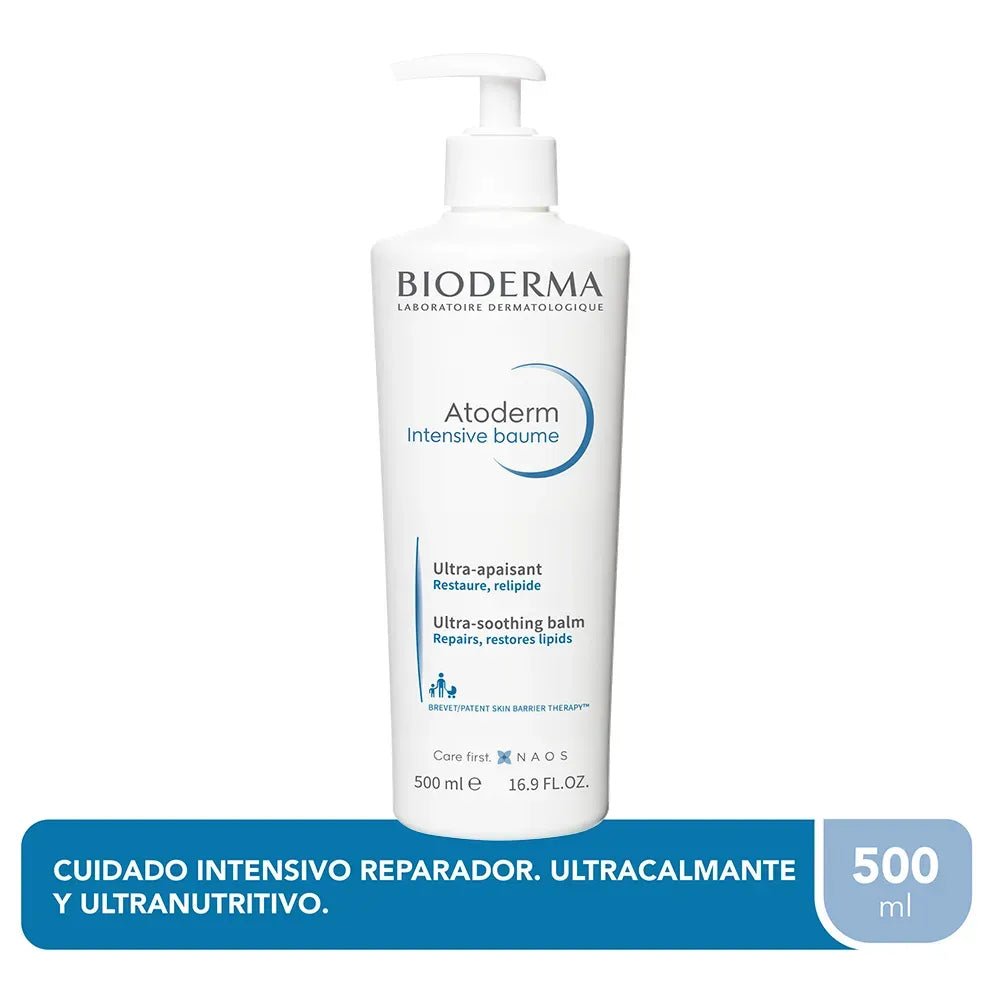 Bioderma Atoderm Intensive Baume Bálsamo Reparador x500ml - TIENDA PIEL