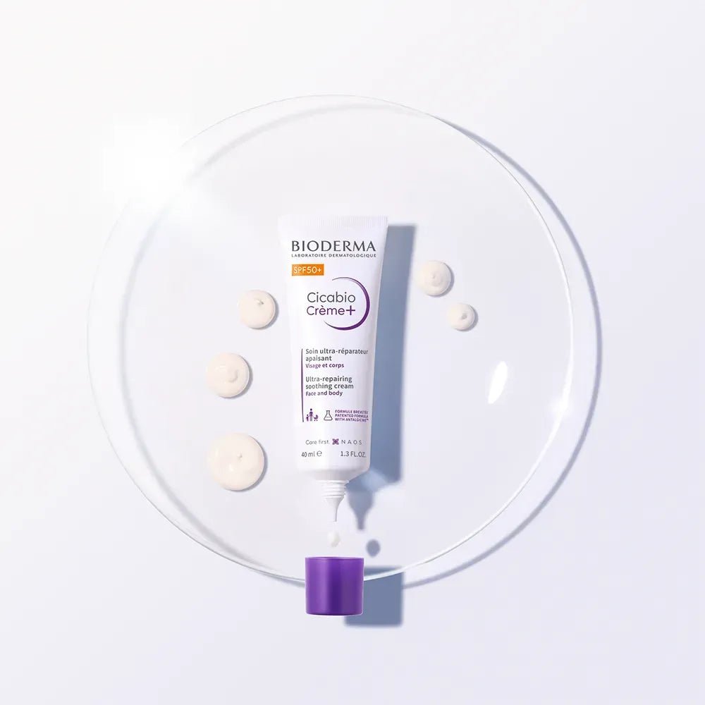 Bioderma Cicabio Crema+ Crema Calmante Reparadora SPF50+ x40ml - TIENDA PIEL
