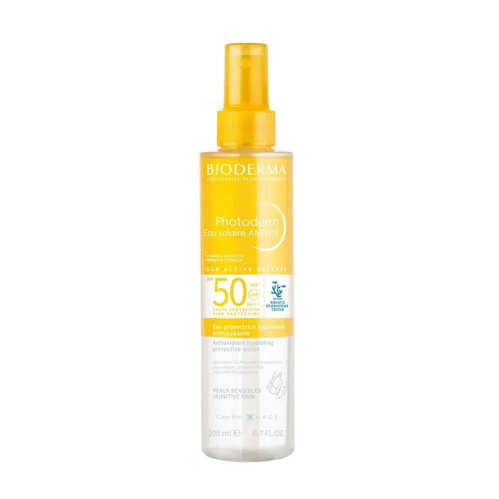 Bioderma Fotoprotector Photoderm Agua Solar Anti - OX SPF50+ x200ml - TIENDA PIEL