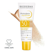 Bioderma Fotoprotector Photoderm Aquafluido SPF50+ con Color Tono Claro x40ml - TIENDA PIEL