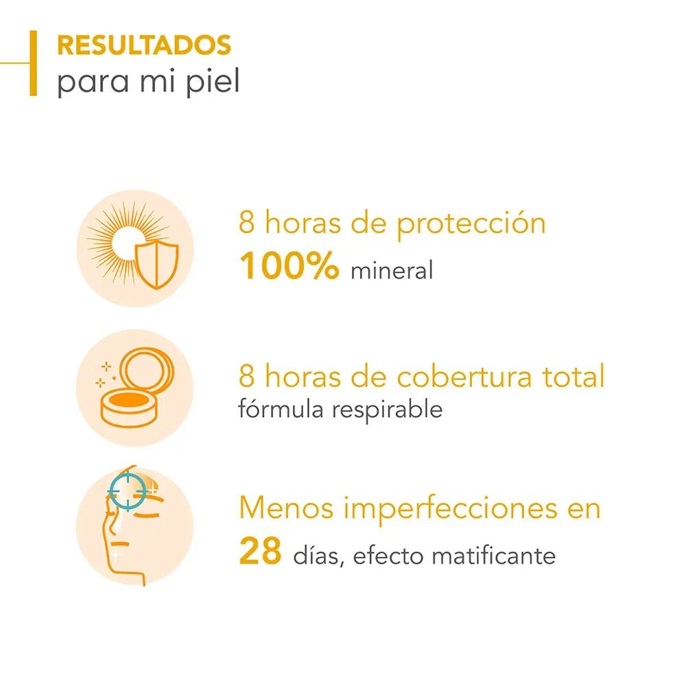 Bioderma Fotoprotector Photoderm Cover Touch Mineral con Color Tono Dorado SPF50+ x40g - TIENDA PIEL