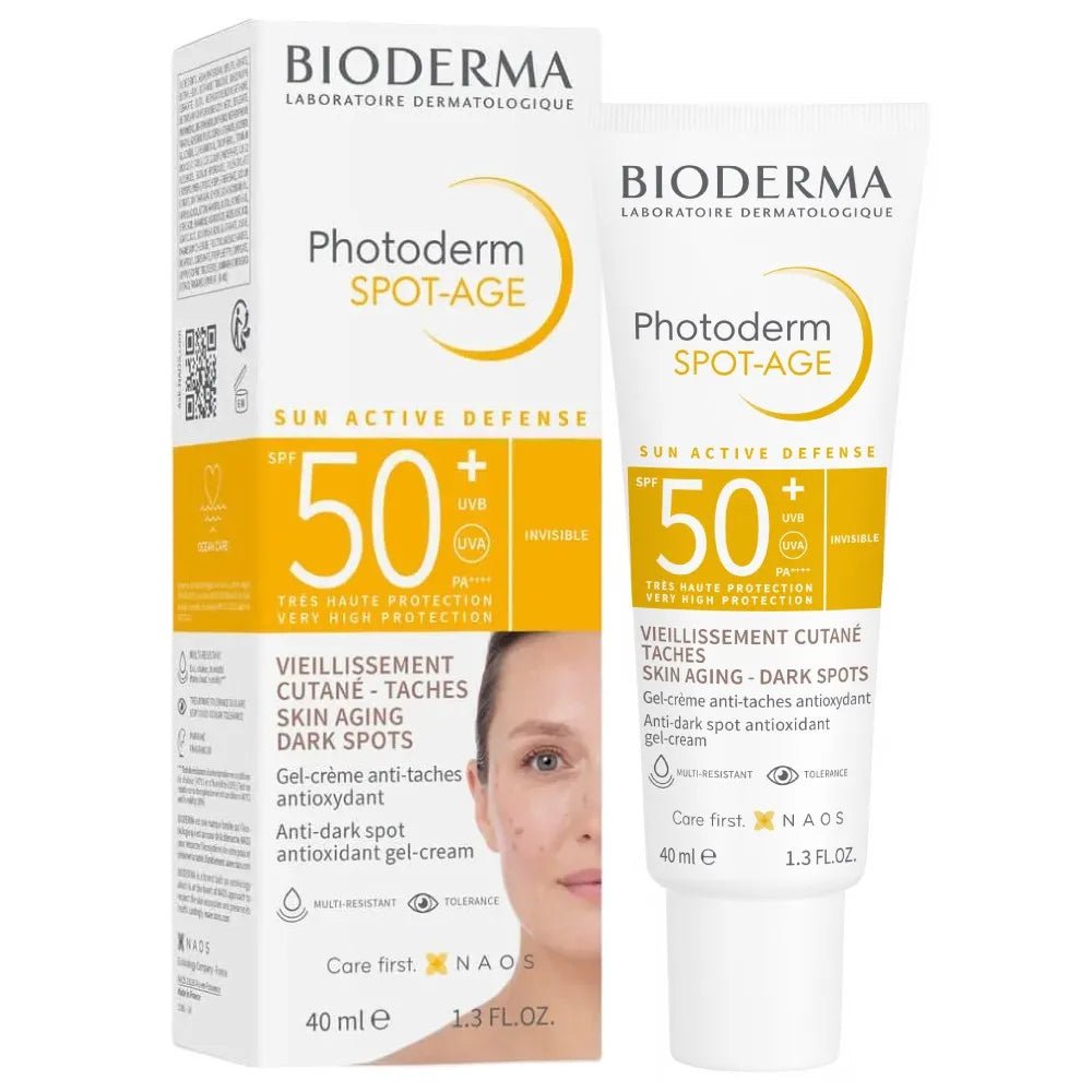 Bioderma Fotoprotector Photoderm Spot Age Invisible SPF50+ x40ml - TIENDA PIEL