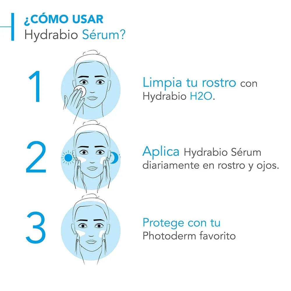 Bioderma Hydrabio Sérum Concentrado Hidratante x40ml - TIENDA PIEL