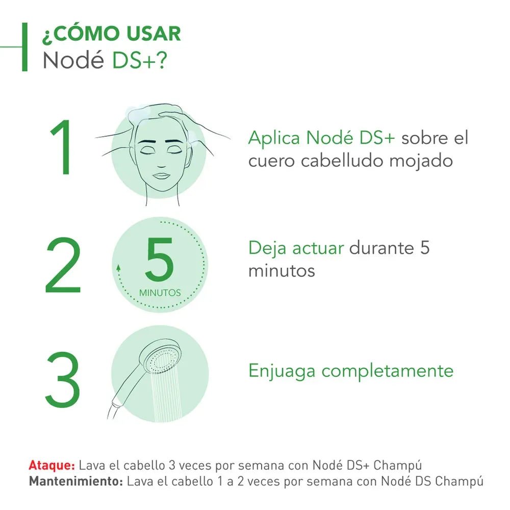 Bioderma Nodé DS+ Champú Anticaspa x125ml - TIENDA PIEL