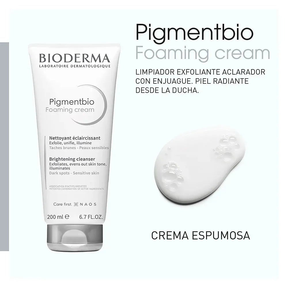 Bioderma Pigmentbio Espuma Limpiadora Iluminadora x200ml - TIENDA PIEL