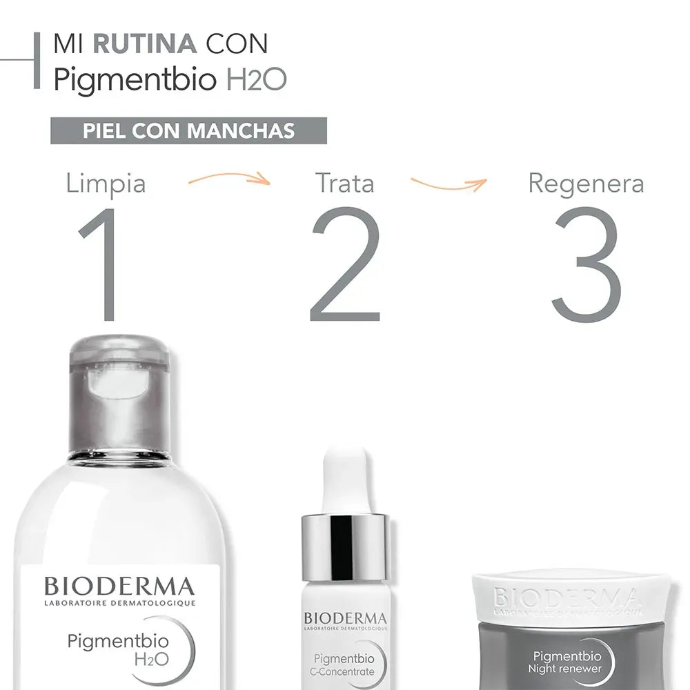 Bioderma Pigmentbio H2O Agua Micelar Iluminadora x250ml - TIENDA PIEL