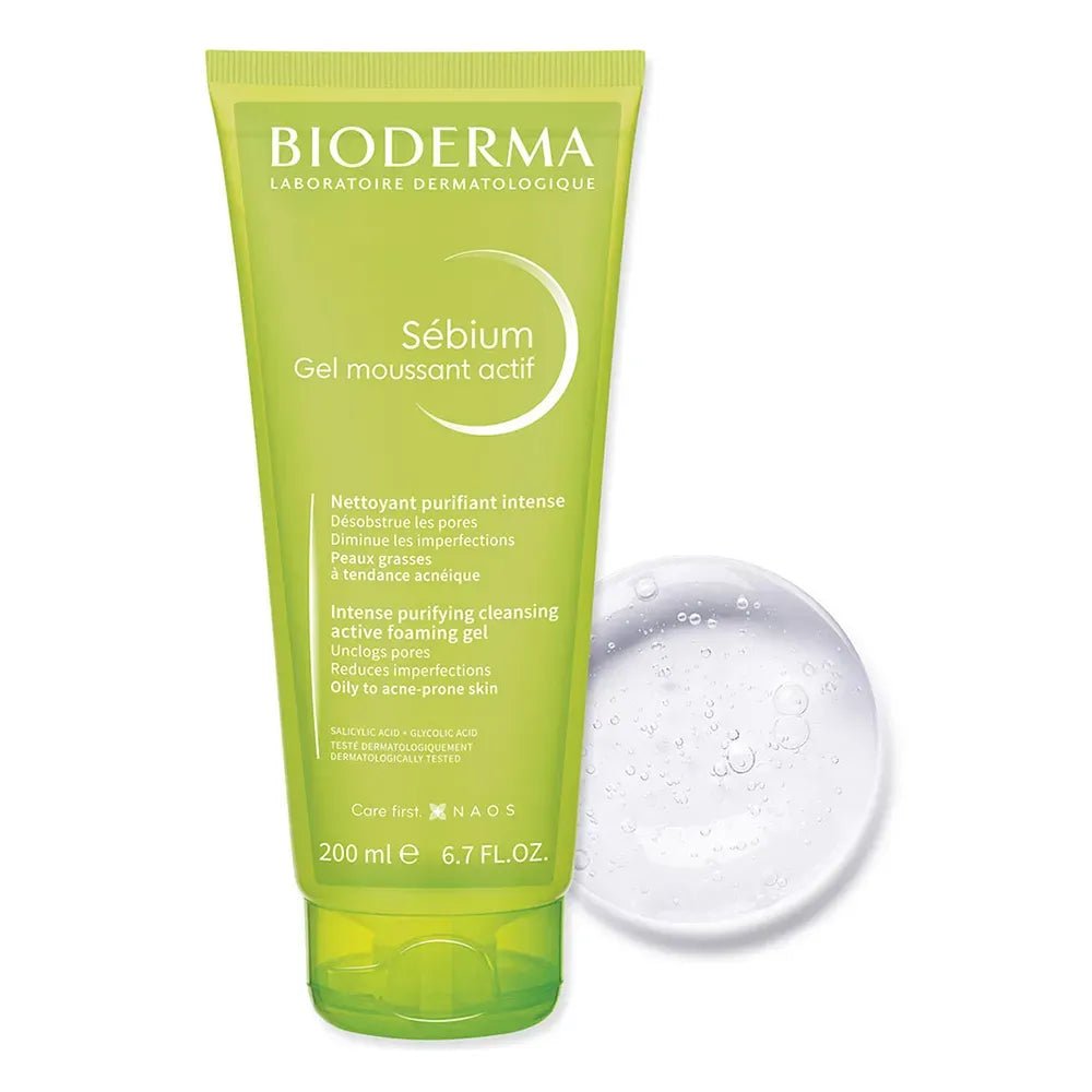 Bioderma Sébium Actif Gel Limpiador Espumoso x200ml - TIENDA PIEL