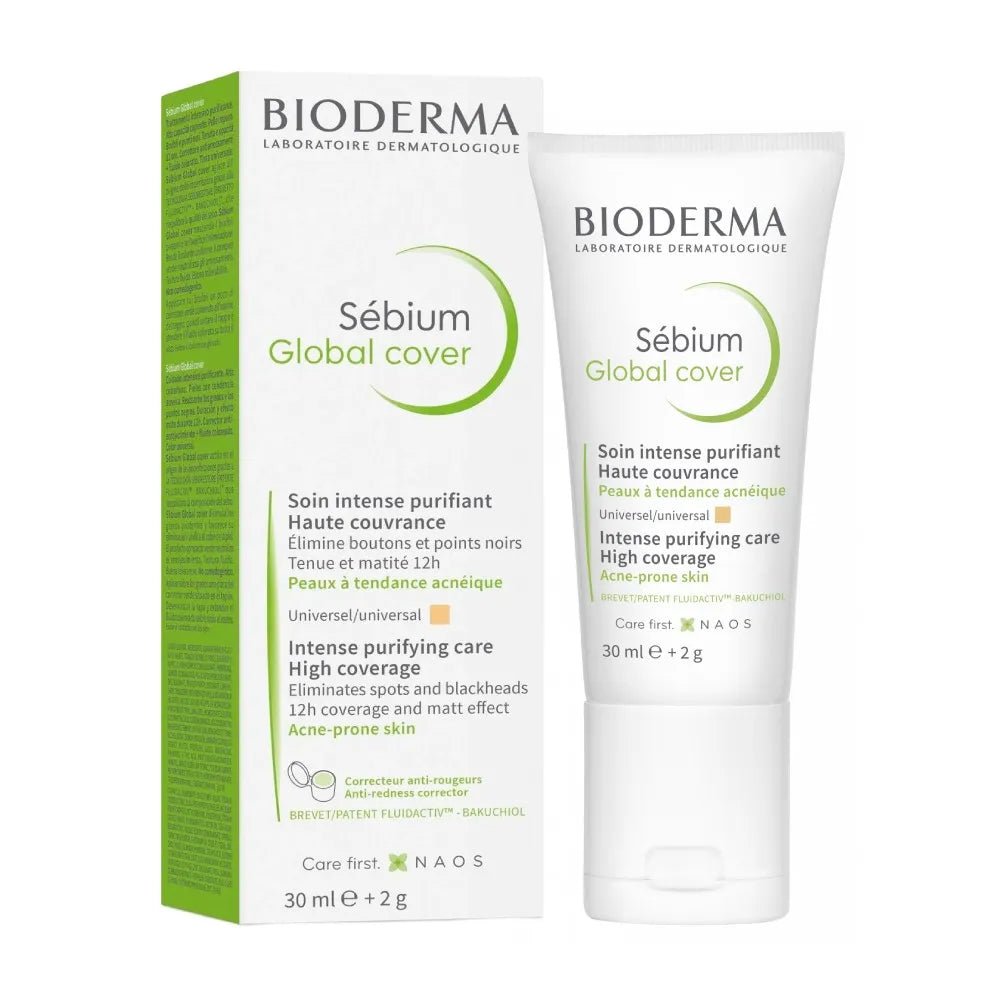 Bioderma Sébium Global Cover Crema Purificante Anti - Imperfecciones x30ml - TIENDA PIEL