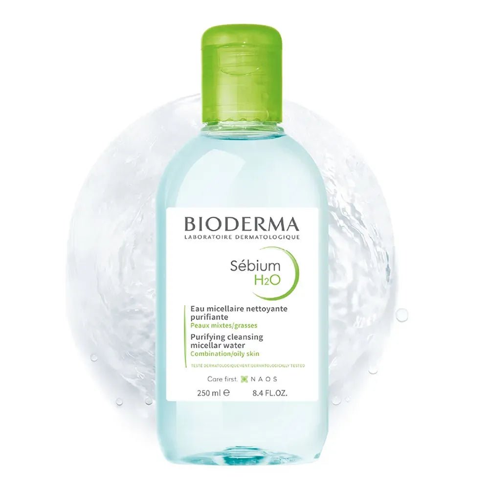 Bioderma Sébium H2O Agua Micelar Purificante x250ml - TIENDA PIEL