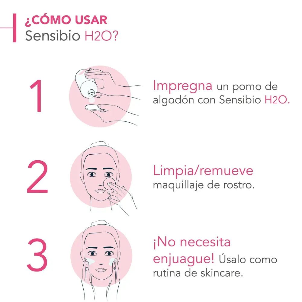 Bioderma Sensibio H2O Agua Micelar Calmante x250ml - TIENDA PIEL