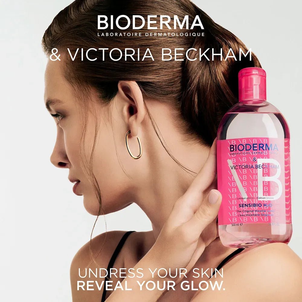 Bioderma Sensibio H2O Edición Limitada Victoria Beckham x500ml - TIENDA PIEL