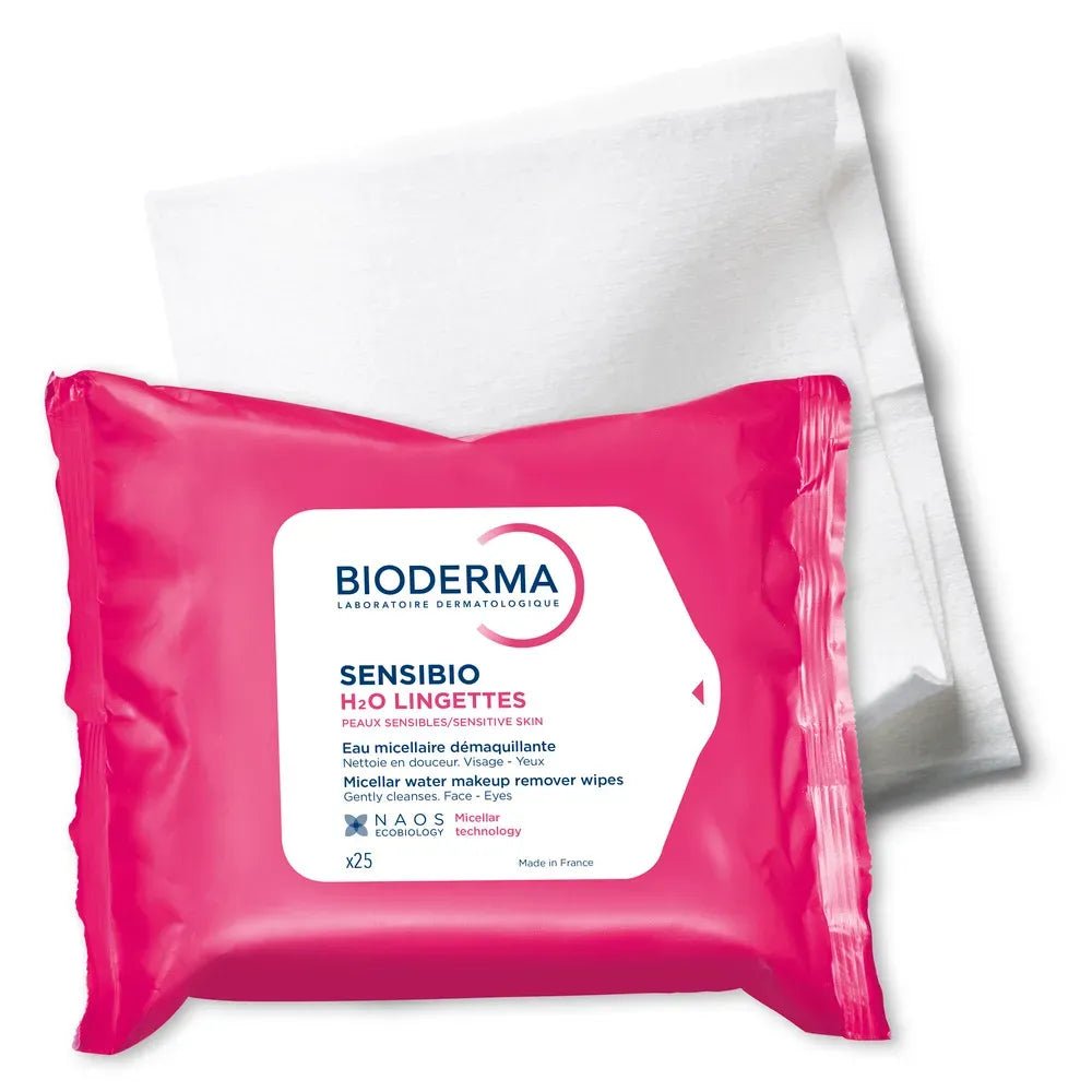 Bioderma Sensibio H2O Toallitas Desmaquillantes x25 Unidades - TIENDA PIEL