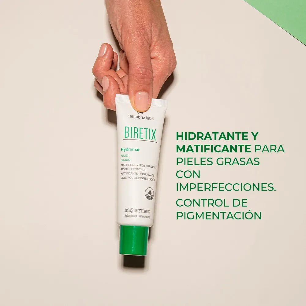 Biretix Hydramat Fluido Hidratante x50ml - TIENDA PIEL