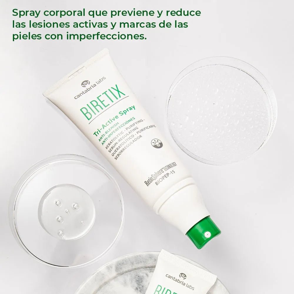 Biretix Tri - Active Spray Anti - imperfecciones x100ml - TIENDA PIEL