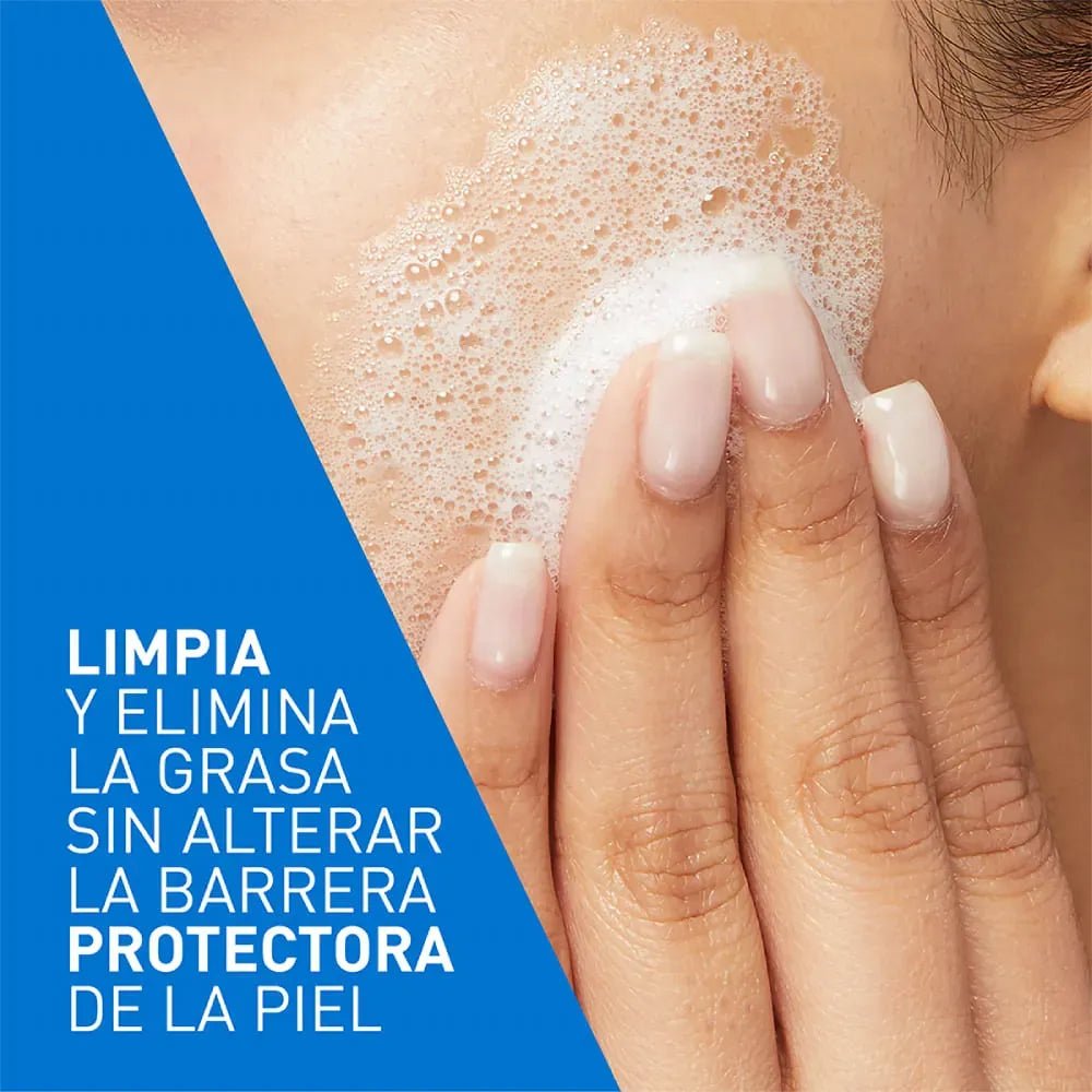 CeraVe Gel Limpiador Espumoso x236ml - TIENDA PIEL