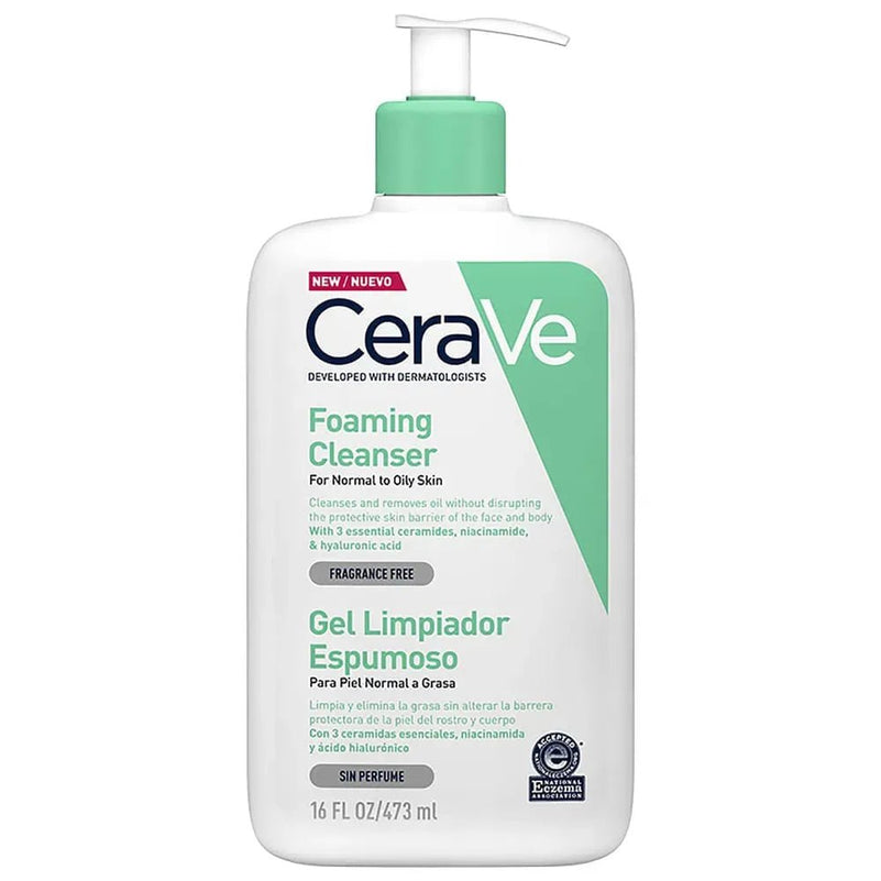 CeraVe Gel Limpiador Espumoso x473ml