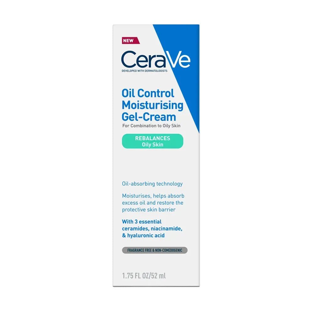 CeraVe Oil Control Gel - Crema Hidratante x52ml - TIENDA PIEL