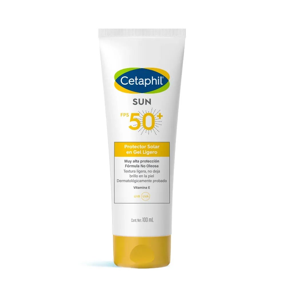 Cetaphil Fotoprotector Sun Gel Ligero SPF50+ x100ml - TIENDA PIEL
