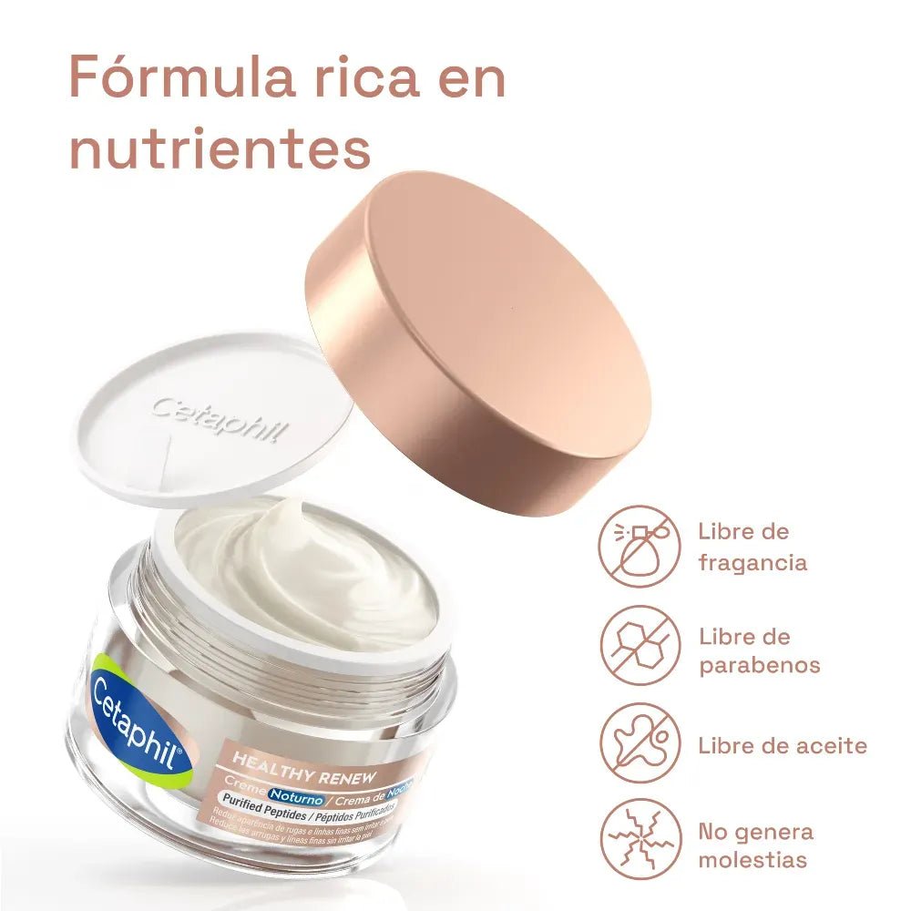 Cetaphil Healthy Renew Crema Humectante de Noche Antiedad x50ml - TIENDA PIEL