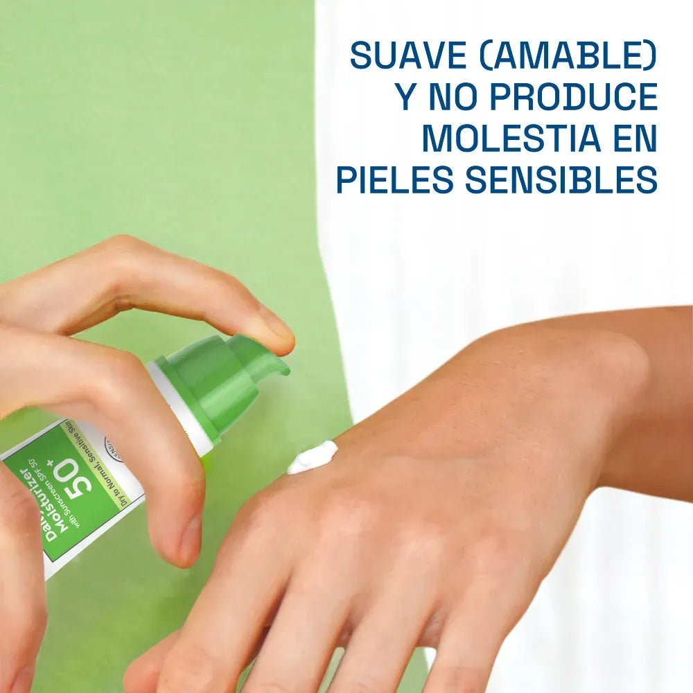 Cetaphil Hidratante Facial Uso Diario SPF50+ x50ml - TIENDA PIEL