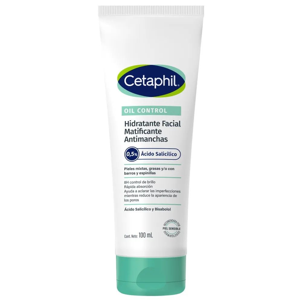 Cetaphil Oil Control Hidratante Facial Antimanchas x100ml - TIENDA PIEL