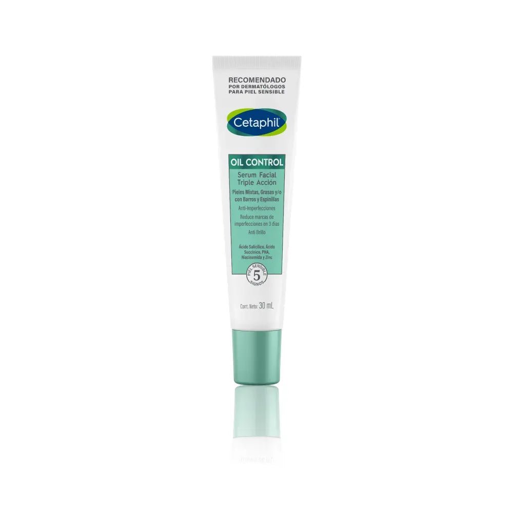 Cetaphil Oil Control Sérum Facial Triple Acción Anti - Imperfecciones x30ml - TIENDA PIEL