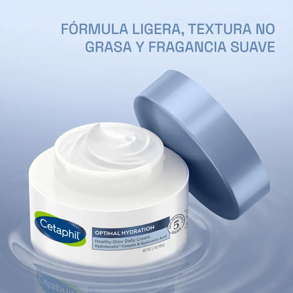 Cetaphil Optimal Hydration Crema Hidratante Facial Diaria x48g - TIENDA PIEL