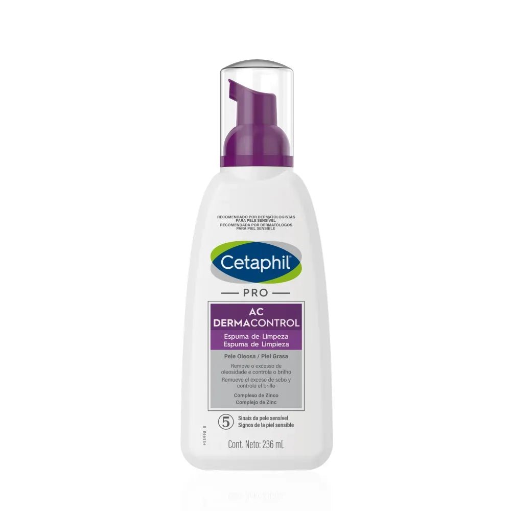 Cetaphil Pro AC Control Espuma de Limpieza x236ml - TIENDA PIEL