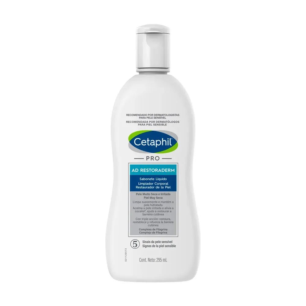 Cetaphil Pro AD Control Limpiador Corporal Restaurador x295ml - TIENDA PIEL