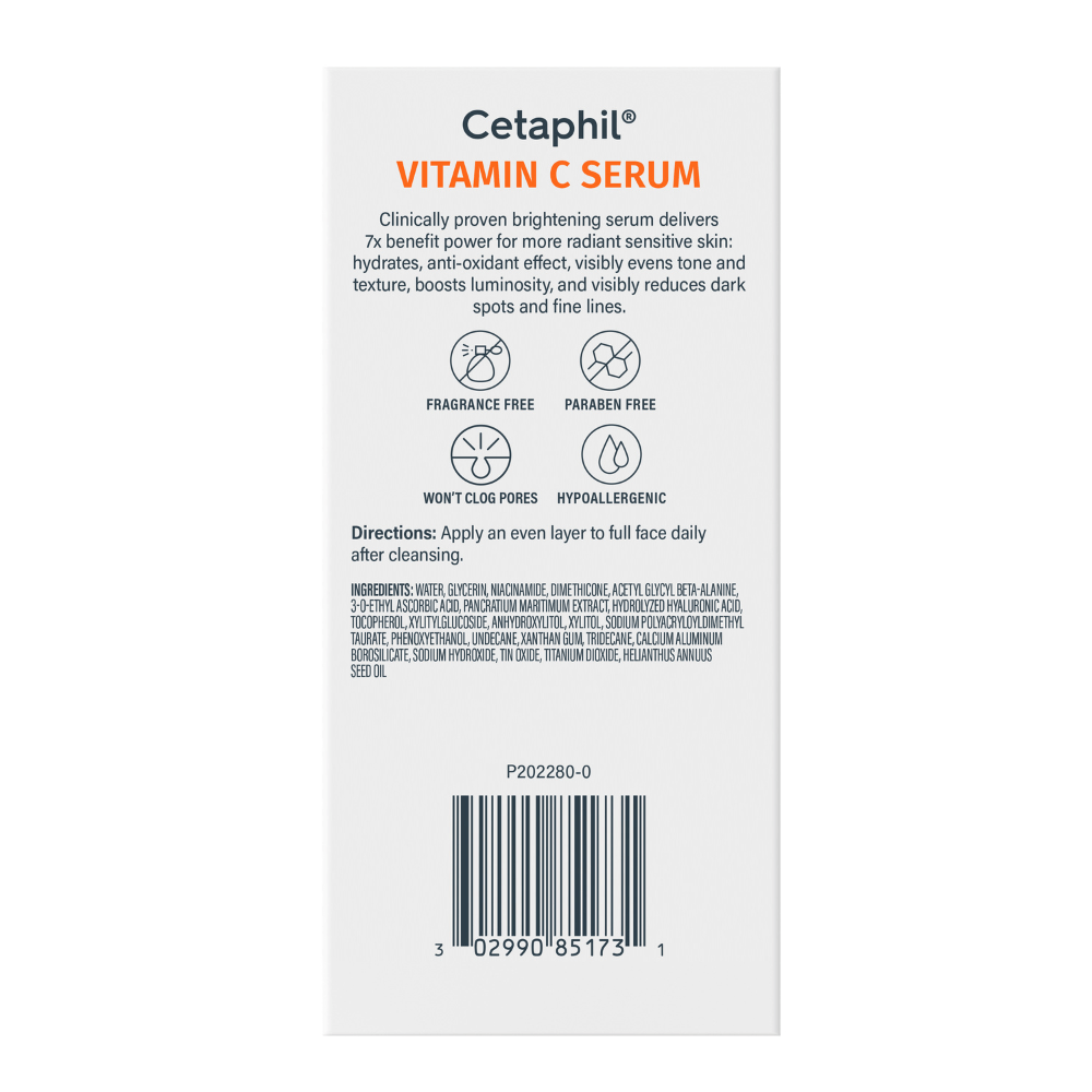Cetaphil serum Vitamina C y Niacinamida - TIENDA PIEL