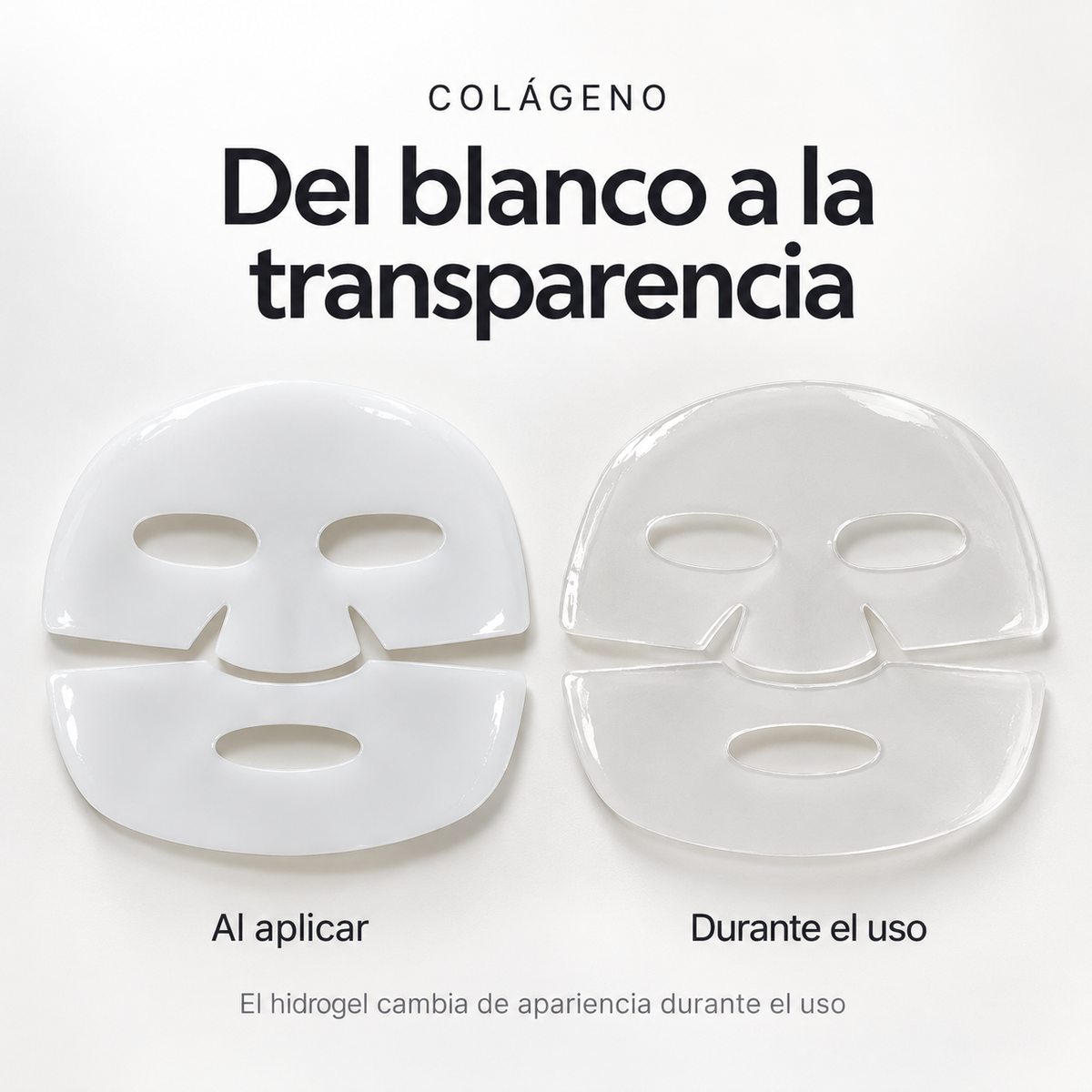 Kit trio Mascarillas Hidrogel x3 Sachets, una de cada fórmula