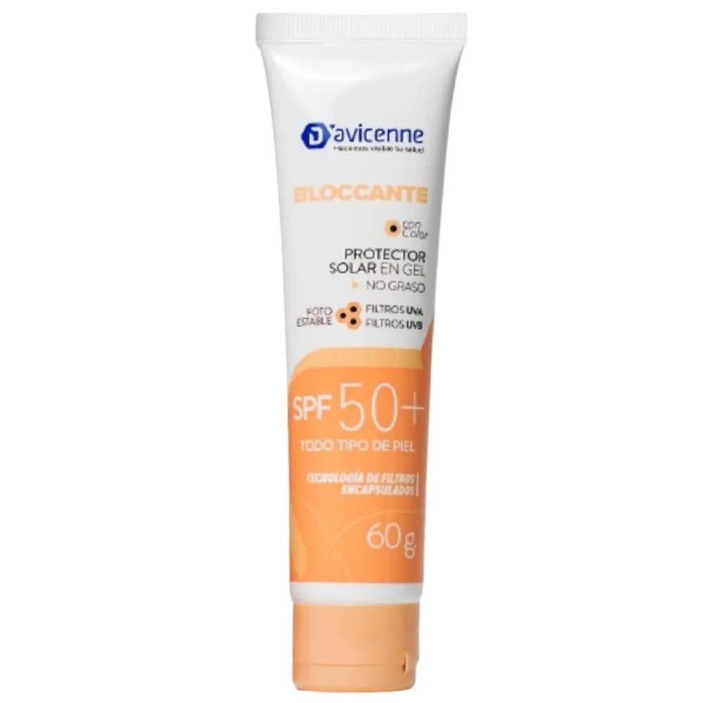 Davicenne Fotoprotector Bloccante en Gel con Color SPF50+ x60g - TIENDA PIEL