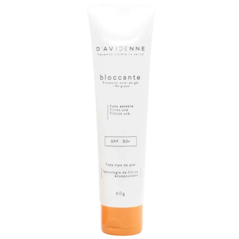Davicenne Fotoprotector Bloccante en Gel SPF50+ x60g - TIENDA PIEL