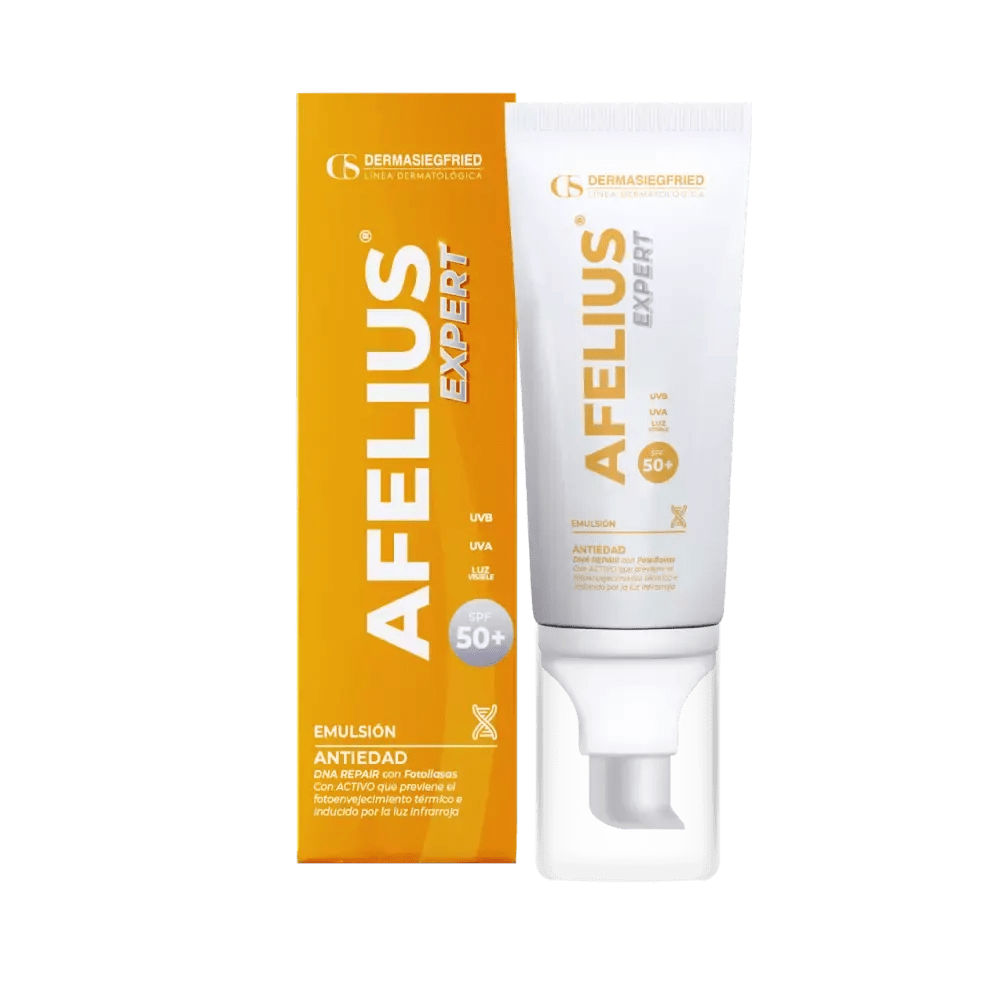 Dermasiegfried Afelius Expert Fotoprotector Antiedad SPF50+ x60g - TIENDA PIEL