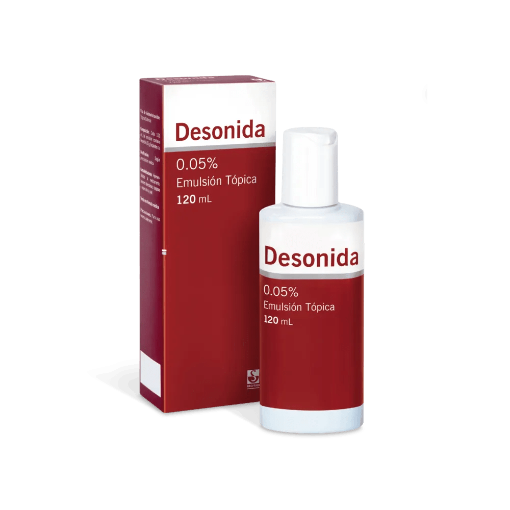 Dermasiegfried Desonida 0.05% Emulsión x120ml - TIENDA PIEL