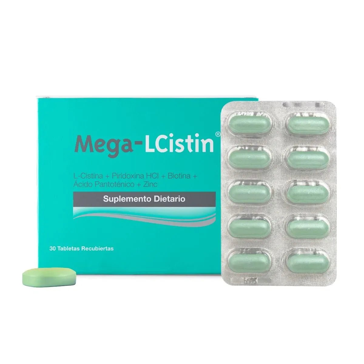 Dermasiegfried Mega - LCistin Tabletas Recubiertas x30 Cápsulas - TIENDA PIEL