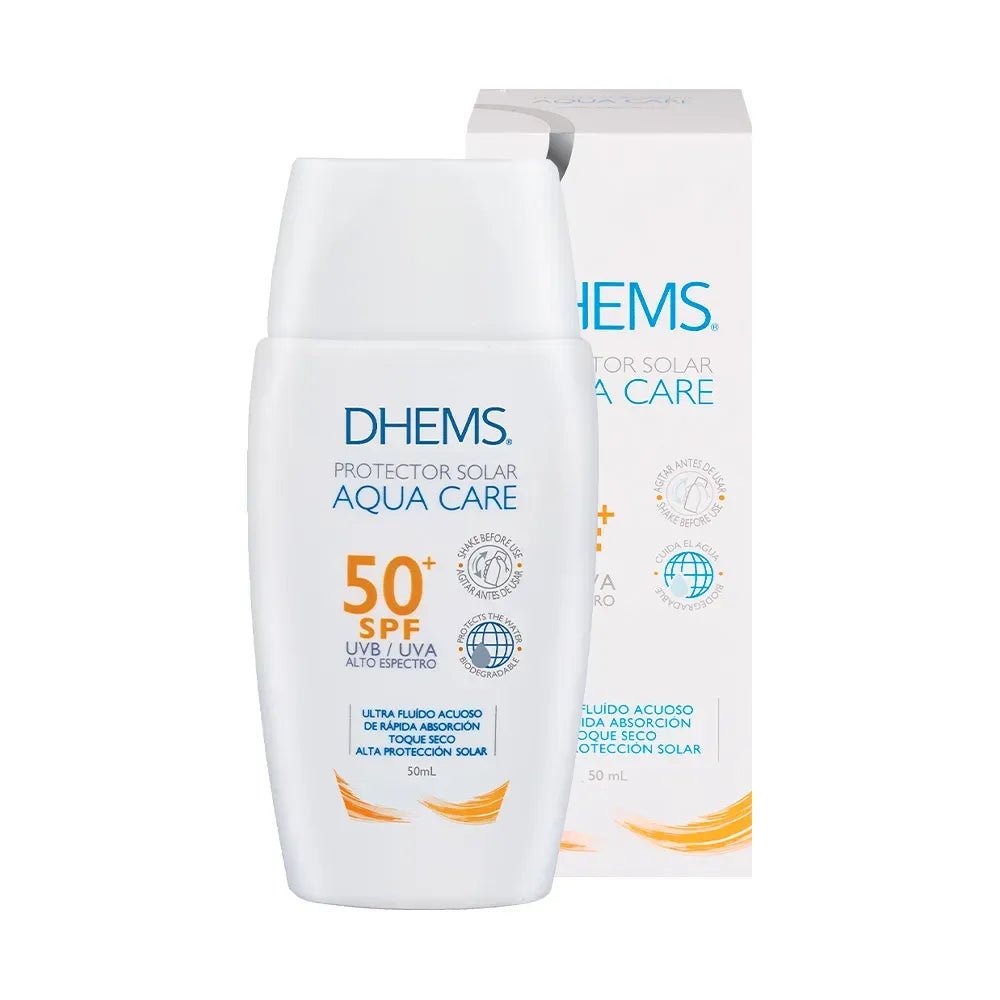 Dhems Fotoprotector Aqua Care SPF50+ x50ml - TIENDA PIEL